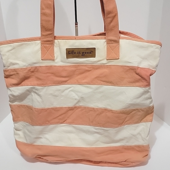 Life Is Good Bags Life Is Good Striped Tote Bag Poshmark